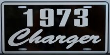 1973 73 CHARGER LICENSE PLATE 318 383 426 FITS HEMI 440 NASCAR SE PISTOL GRIP picture