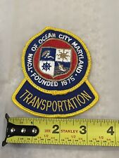 Town of Ocean City Police (Maryland) uniform take-off 1st Issue shoulder patch picture