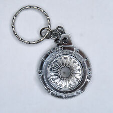 Perfection Clutch Miniature Clutch Keyring Silver Tone Cool Unqiue  picture