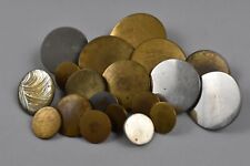 Nineteen (19) Assorted Military Uniform Buttons Mixed Lot picture