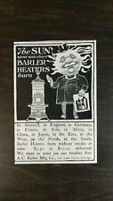 Vintage 1901 Barler Heaters A.C. Barler Mfg Company Chicago, IL Original Ad  721 picture