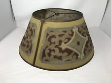 Vintage Rembrandt Style Steel Mesh Lamp Shade ~ Art Deco 1920's picture