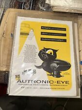 1955 GM Guide Lamp Autronic-Eye Headlight Control vintage print Ad picture