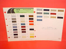 1979 CHRYSLER CORDOBA DODGE MAGNUM XE DIPLOMAT PLYMOUTH VOLARE PAINT CHIPS 79 picture