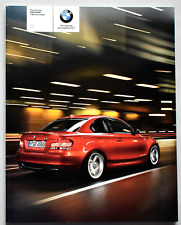 2008 BMW 1 SERIES COUPE PRESTIGE SALES BROCHURE CATALOG ~ 68 PAGES picture