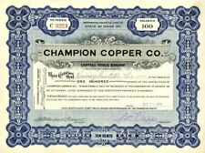 Champion Copper Co. - Mining Stocks picture