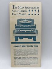 1960 CHEVROLET MOBILE DISPLAY TRUCK M7803 HEAVY DUTY TANDEM Torsion Spring Ride picture