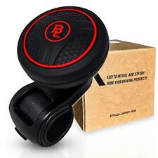 FOURING BL Steering Wheel Knob Spinner - Universal Non-Slip Fit, ABS & Premiu... picture