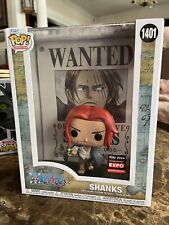 Funko Pop One Piece Shanks Wanted Poster 1401 C2E2 Exclusive IN HAND🔥 picture
