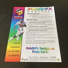 Rare HoloGrFx 1999 Dealer Promo Advertisement Terrell Davis  picture