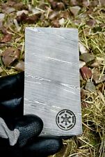 Star Wars-Beskar Steel Ingot-Handmade Damascus Steel Billet-Bar-Mandalorian iron picture