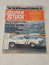 Super Stock & Drag Magazine Jan 1975 NHRA AHRA Hot Rod Racing 74 SUPER NATIONALS picture