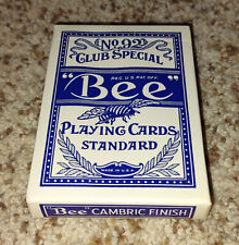 SEALED Vintage Bee Playing Cards Standard Blue Back No 67 Consolidated Dougherty picture