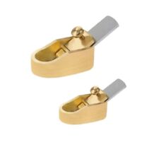 Woodworking tools 2 pcs various sizes Mini Brass planes,violin making tools picture