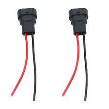 2Pcs Socket Wires Male Adapter Bulb Copper Wiring 12V For LED Headlight Tool US picture