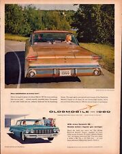 Vintage Print Ad -1960 for Oldsmobile 88 and Delco Batteries picture