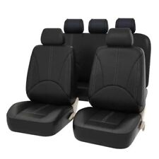 Car Covers Set Eco-Leather Universal Black Car picture