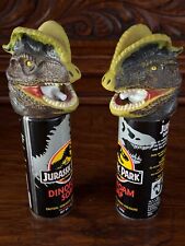 RARE Vintage Jurassic Park Set of 2 Cans of Dinofoam Soap Never Used 1992 Amblin picture