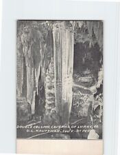 Postcard Double Column Caverns of Luray Virginia USA picture
