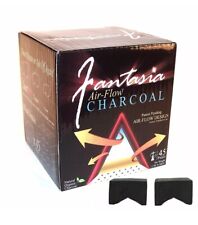 Brand New - Fantasia  -  Air Flow Charcoals         1 - Full Box 45 Pieces 🔥 picture