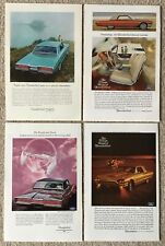 1964 / 1965 / 1966 Ford Thunderbird - LOT of 4 advertisements  picture