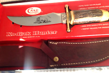 New 1965-1973 Case Kodiak Hunter Knife OEM Box & Unused Sheath & Proper Care Boo picture