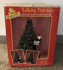 DOUGLAS FIR TALKING TREE KIT ANIMATE YOUR OWN CHRISTMAS TREE - NEW OPEN BOX picture