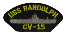 USS RANDOLPH CV-15 PATCH USN NAVY SHIP ESSEX CLASS AIRCRAFT CARRIER MERCURY  picture