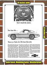 Metal Sign - 1965 Chevy Turbo-Jet 396 425 hp Engine- 10x14 inches picture