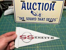 RARE Vintage 1962-64 Chevy SS Antenna Flag Plastic Pennant Sign New Old Stock picture