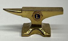 Vintage Mini Anvil Paperweight,Utah Lions International Convention, Chicago 1960 picture