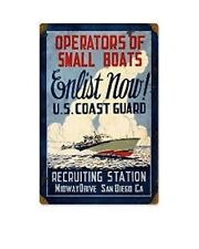 COAST GUARD SMALL BOAT OWNERS ENLIST 12