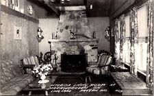 Real Photo PC Interior Living Room at Marawaraden on Long Lake Haugen Wisconsin picture