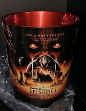 Cinemark 25th Star Wars Episode 1 Phantom Menace Tin Popcorn Bucket picture