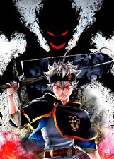 New outcast Asta Black Clover Manga Wall Decal Poster Print Decor Anime   614  picture