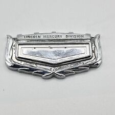 Vintage 1971-1972 Lincoln Mercury Hood Emblem Chrome Badge DIMB-8B343 BA picture