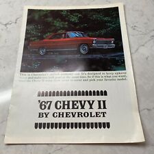 1967 Chevy II by Chevrolet Nova Super Sport Coupe, Sedan, Station Wagon Brochure picture