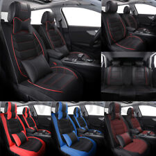 For Dodge Challenger Charger Luxury Car Seat Covers Front Rear Full Set Cushion picture