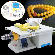 Mini Gem Grinding Polishing Machine Table Rock Saw Jewelry Lapidary Equipment  picture