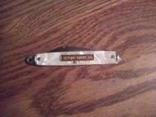 Skyline Drive VA. Knife VTG souvenir Mother Of Pearl Used picture