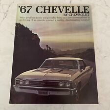 1967 Chevrolet Chevelle SS 396 Malibu Chevelle 300 Dealer Sales Brochure picture