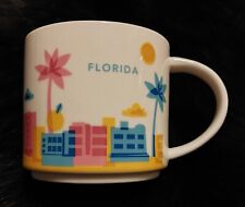 Starbucks “You Are Here “ Collection Florida 2014 Tea Coffee Mug 14 Oz picture