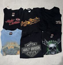 Vintage Harley Davidson Bundle Lot Of 6 S-XXL - Classic Harley Multiple States - picture