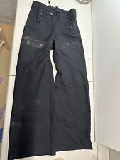 US Navy Pants Button Front Bell Bottoms 30R picture