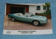 Circa 1996 Jaguar Press Photo Daimler Corsica Concept Car picture