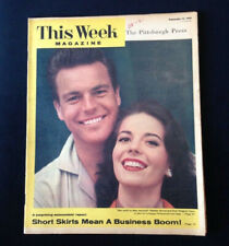THIS WEEK Magazine - September 14, 1958 - Natalie Wood & Bob Wagner, Bob Turley picture