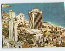 Postcard Aerial view of Dupont Plaza Hotel El Condado Puerto Rico USA picture
