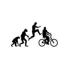 Jump Evolution Biker Player - Vinyl Decal Sticker for Wall, Car, iPhone, iPad picture