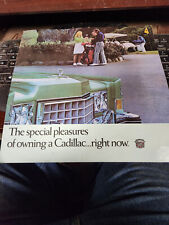 1973 Cadillac Eldorado Fleetwood Deville sales brochure BIG 8 pg ORIGINAL picture