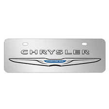 Chrysler 3D Logo on Chrome 12